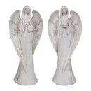 Garden Praying Angel Resin Statuary, 11.6"H, Asst of 2
