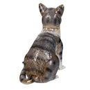 Pet Central Garden Statuary, Metal Gray Tabby Cat, 12.2"H