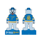 St Louis Blues 2025 , Mascot Statue