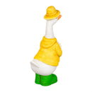 Hillside Pasture Garden Statuary, Ceramic Sunny Garden Goose, 12"H, Asst of 2