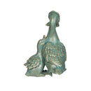 Hillside Pasture Garden Statuary, Resin Playful Duck Family Set, 13"H