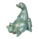 Hillside Pasture Garden Statuary, Resin Playful Duck Family Set, 13"H