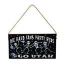 Utah Mammoth Halloween Wood Wall Sign, 6x11