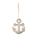 Blue Coastal Hanging Décor Metal Program, Gift Box, Asst of 3, 2,25"H