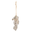 Blue Coastal Hanging Décor Metal Program, Gift Box, Asst of 3, 2,25"H