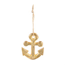 Blue Coastal Hanging Décor Metal Program, Gift Box, Asst of 3, 2,25"H