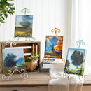 What She Shed Hardware, Metal, Fancy Easel with Bird Icon, Asst of 4