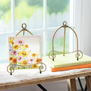 Hardware, Metal, Bronze Fancy Easel, Set of 2