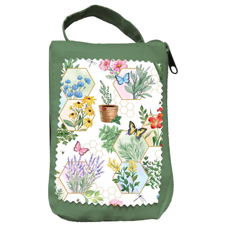 Pollinator Garden Tote Foldable Compact, Gardening, 15.5"L x 4.5"W x 16.5"H