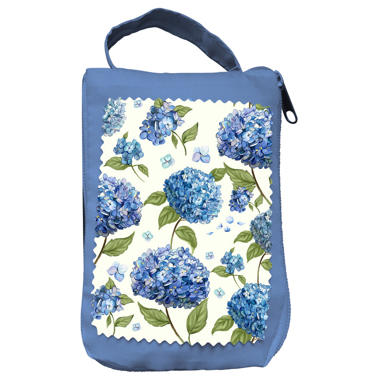 VivaStyle Tote Foldable Compact, Hydrangea, 15.5"L x 4.5"W x 16.5"H