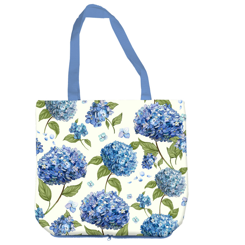 VivaStyle Tote Foldable Compact, Hydrangea, 15.5"L x 4.5"W x 16.5"H