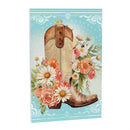 Petal & Plow Indoor Wall Decor, Cowboy Boots, 16" L x 24" H