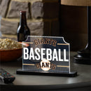 San Francisco Giants Baseball Rectangle Desklite LED Decor