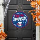 Philadelphia Phillies Halloween Round Door Decor with Hanging Rope, 18x18