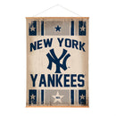 New York Yankees, Canvas Wall Tapestry, Large, 54x36