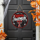 Texas Tech University Halloween Round Door Decor with Hanging Rope, 18x18