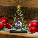 Colorado Avalanche Hockey Holiday Tree Desklite LED Decor