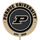 Purdue University, Metal Lite, Round
