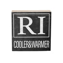 State Wooden Plock Rhode Island 6x6"