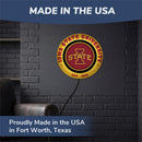 Iowa State University, Metal Lite, Round