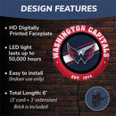 Washington Capitals, Metal Lite, Round