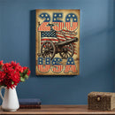 Red White & Bloom Indoor Wood Wall Decor, 250USA, 24"x16"