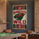 Minnesota Wild, Canvas Wall Tapestry, Large, 54x36