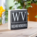 State Wooden Plock West Virginia 6x6"