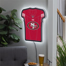 San Francisco 49ers NFL Football Jersey Edgelite LED Decor