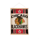 Chicago Blackhawks, Canvas Wall Tapestry, Medium, 36x24