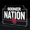 University of Oklahoma College Rectangle Desklite LED Decor