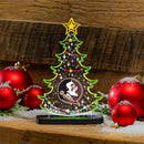 Florida State University College Holiday Tree Desklite LED Decor