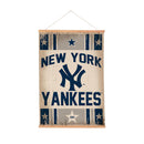 New York Yankees, Canvas Wall Tapestry, Medium, 36x24