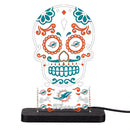 Miami Dolphins NFL Football Sugar Skull Desklite LED Decor