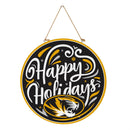 University of Missouri Holiday Round Door Decor with Hanging Rope, 18x18