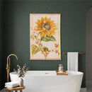 Hillside Pasture Indoor Wall Decor Canvas Tapestry, Sunflower 36"x24" Canvas Tapestry