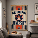 Auburn University, Canvas Wall Tapestry, Large, 54x36