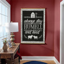 Heart of the Home, Indoor Wall Décor Canvas Tapestry, Always Stay Humble and Kind 52"X 36" Canvas Ta