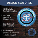 Tennessee Titans, Metal Lite, Round