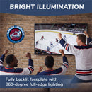 Colorado Avalanche, Metal Lite, Round