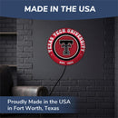 Texas Tech University, Metal Lite, Round