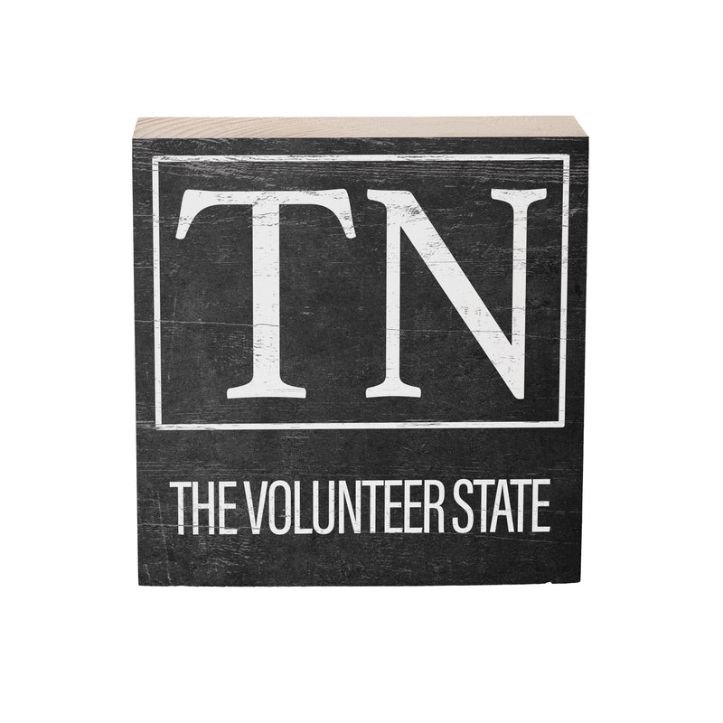 State Wooden Plock Tennessee 6x6"