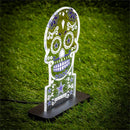 Dallas Cowboys NFL Football Sugar Skull Desklite LED Decor