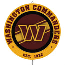 Washington Commanders, Metal Lite, Round