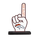 Denver Broncos NFL Football Foam Finger Desklite LED Decor