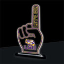 Louisiana State University College Foam Finger Desklite LED Decor