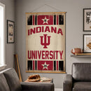 Indiana University, Canvas Wall Tapestry, Large, 54x36