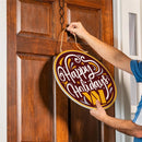 Washington Commanders Holiday Round Door Decor with Hanging Rope, 18x18