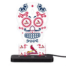St Louis Cardinals Baseball Sugar Skull Desklite LED Decor