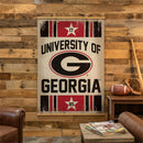 University of Georgia, Canvas Wall Tapestry, Large, 54x36